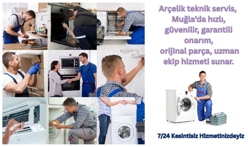 Muğla Arçelik Servis Çağırma